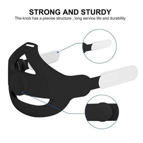 img 2 attached to Adjustable Headband Cushion Replacement Enhanced Support