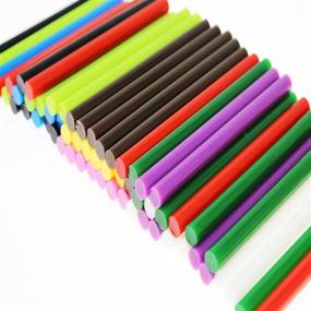 img 1 attached to 🌈 WWYICHEN 7x100mm Colorful Sticks Pieces