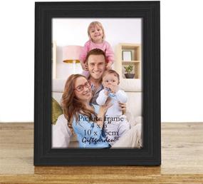 img 3 attached to 🖼️ Stylish 4x6 Black Picture Frames Bulk: Giftgarden Set of 12 for Wall or Tabletop Décor