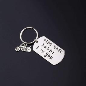 img 2 attached to 🏍️ Motorcycle Message Keychain for Grandparents - VU100