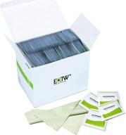 🖥️ 240 pack of eotw screen wipes: individually wrapped computer cleaner for screens, monitors, laptops, tablets, and mobile devices logo