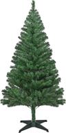 🎄 yemodo artificial christmas tree - 6.0 feet green christmas spruce tree with stand - xmas tree for home, office, party & christmas decoration - easy assembly логотип