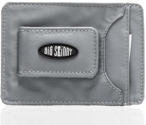 img 4 attached to Big Skinny Magnetic Money Wallet Men's Accessories