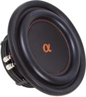 alphasonik nsw408 neuron 400 series: high-powered 8 inch dual 4 ohm car subwoofer with 750w max power and superior magnet technology logo