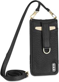 img 4 attached to Vaultskin Victoria Crossbody Leather Fashionable Cell Phones & Accessories