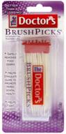 the doctor's brushpicks 120 each (pack of 3): a must-have oral care product for optimal dental hygiene logo