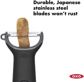 img 2 attached to 🍏 Effortless Peeling Made Easy with OXO Good Grips Prep Y-Peeler