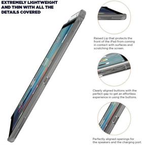 img 1 attached to Poetic Ultra Thin Resistant Flexible Transparent Tablet Accessories