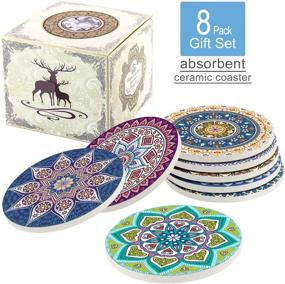 img 3 attached to 🪑 Absorbent Furniture Coasters for Scratch Protection