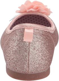 img 2 attached to 🎀 Dressy Ballet Shoes for Toddler Girls by OshKosh BGosh