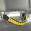 buyinhouse 2pcs headrest grab handles for jeep wrangler tj jk jl land cruiser fj suzuk interior accessories logo