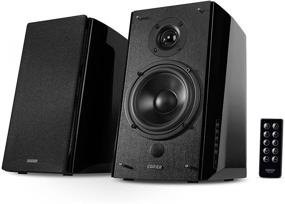 img 4 attached to 🔊 Edifier R2000DB Studio Monitors: Powered Bluetooth Bookshelf Speakers with Optical Input, 120 Watts RMS - Black