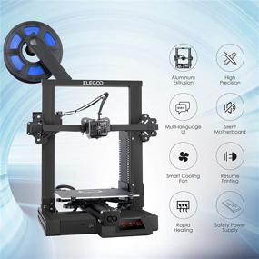 img 3 attached to 🖨️ ELEGOO Removable Motherboard 3D Printer - 220x220x250mm