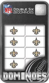 img 4 attached to 🏈 MasterPieces New Orleans Saints Double Six Dominoes: Illuminate game night with official NFL team pride!