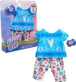img 4 attached to Baby Alive Single Outfit Set Dolls & Accessories