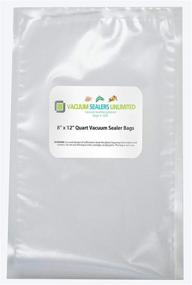 img 2 attached to 🔒 Thicker, Heavy-Duty Commercial Quality Quart Vacuum Sealer Bags - Vacuum Sealers Unlimited 100-8&#34; x 12&#34; - BPA Free - Ideal for Foodsaver and More