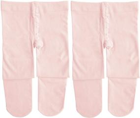 img 4 attached to 🩰 Dancina Ballet Dance Tights Footed - Ultra-soft Pro Excellent Hold & Stretch (Toddler, Girls, Women)