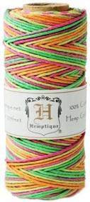 img 1 attached to Hemptique HS20VA NEON Variegated Spool Pkg Neon