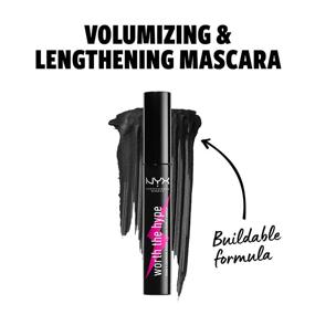 img 3 attached to 💣 NYX PROFESSIONAL MAKEUP Black Worth The Hype Mascara for Volumizing & Lengthening