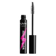 💣 nyx professional makeup black worth the hype mascara for volumizing & lengthening logo