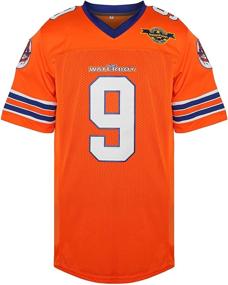 img 4 attached to 🔵 Phoneutrix Bobby Boucher Waterboy #9 Adam Sandler Movie Mud Dogs Bourbon Bowl Football Jersey