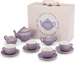 img 4 attached to 🟣 Purple Porcelain Delight: MMP Living Childrens Porcelain Purple