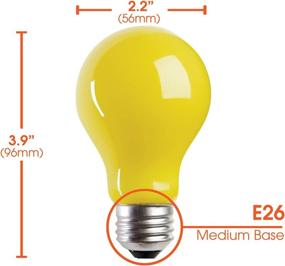 img 2 attached to 💡 Certified Medium Incandescent Yellow Light: Illuminating Elegance