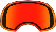 oakley 59-071 airbrake mx dual replacement lens (persimmon) logo