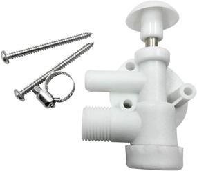 img 4 attached to 🚽 Exerock Water Valve Assembly Replacement Toilet Repair Kit (385314349) | Compatible with Sealand EcoVac Vacuflush Pedal Flush Toilets | Replacement for Most Dometic Foot Pedal Toilets