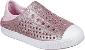 img 4 attached to 💧 Skechers Girls Cali Водонепроницаемые ботинки средней посадки - идеально подходят для активных девочек.