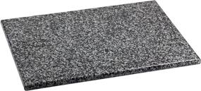 img 4 attached to 🪓 Gray Granite Cutting Board - Home Basics CB01881, 12x16 Inches