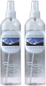img 4 attached to 🌬️ SMELLS BEGONE Air Freshener Spray - Odor Eliminator for Smoke, Trash Cans, Cars, Pets & Boats - Fragrance-Free - 2 Pack - 12 Ounce