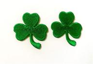 tyga_thai shamrocks embroidered applique iron mini green shamrocks logo