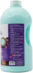 img 1 attached to 🎨 Mont Marte Premium Pouring Acrylic Paint 1L (33.8oz) - Mint Green Pre-Mixed Paint for Versatile Surfaces - Canvas, Wood, MDF, Clay