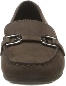 img 3 attached to Stylish Geox Women's Beige Taupe Moccasins - Trendy Shoes for Girls!