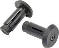 🚲 domain cycling expanding bike handlebar end plugs: adjustable screw compression bicycle grips (2pcs) logo