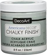 🎨 deco art adc-17 americana chalky finish paint, 8-ounce, vintage, multi-color logo