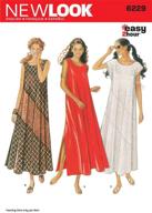 👗 simplicity sewing patterns kit u06229a - new look easy to sew misses sleeveless dress, sizes 8-18 (code 6229) logo