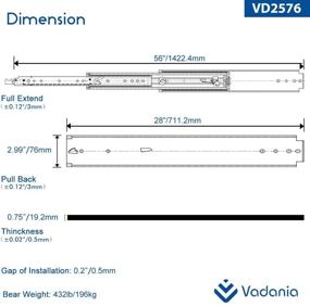 img 1 attached to 🔩 VADANIA Wide Industrial Extension Bearings