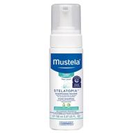 🧴 mustela stelatopia foam shampoo - gentle care for newborns & babies with eczema-prone skin | avocado & sunflower oil | fragrance-free & tear-free | 5.07 fl. oz logo
