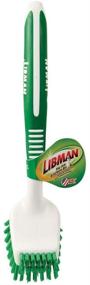 img 1 attached to 🧹 Libman Big Job Kitchen Brush (Pack of 2): Tackle Tough Messes with Ease