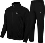 ysento tracksuit training athletic sweatsuits sports & fitness for team sports logo