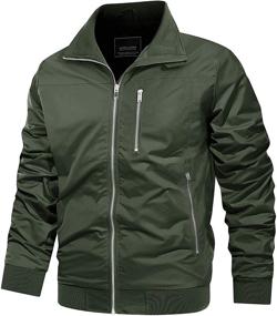 img 4 attached to TACVASEN Outdoor Recreation Windbreaker Lightweight Sports & Fitness