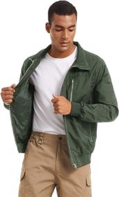 img 2 attached to TACVASEN Outdoor Recreation Windbreaker Lightweight Sports & Fitness
