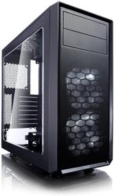 img 4 attached to Fractal Design Focus G: High-Airflow ATX Mid Tower Case with Silent LL Series Fans, USB 3.0, Window Side Panel - Black