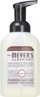 🧼 пена для мытья mrs. meyer's clean day объемом 10 жидких унций - упаковка из 6 штук, ромашковый ароматный очищающий гель для рук логотип