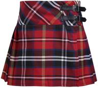 🎀 freebily classical pleated uniform bowknot girls' clothing: stylish skirts & skorts logo