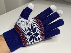 img 3 attached to Winterwolf Touchscreen Gloves Smartphones Tablets Men's Accessories and Gloves & Mittens
