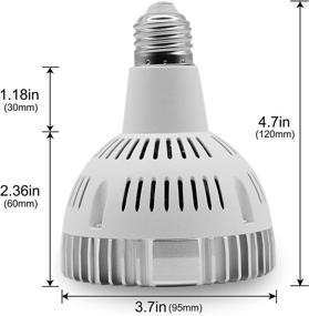 img 3 attached to 💡 Aolyty Equivalent 2800Lm Base25 Spotlight - Powerful Illumination for Any Space