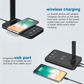 img 3 attached to Wireless Charging Eye Caring Lighting Brightness Lighting & Ceiling Fans